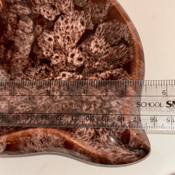 Mid-Century Modern Specled Ceramic Ashtray Plymouth Products Co, Philly - Picture 8 of 8